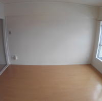 内装工事が完了しました。床はマンション用の直貼りフロアです。